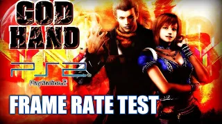 God Hand PS2 Frame Rate Test - FRAME RATE TEST PS2