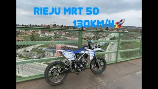 RIEJU MRT TEST 🏍️| PURE SOUND 🔊 | 130KM/H 🚀 | STAGE 6 77CC | POV