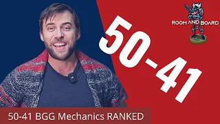 BGG Mechanics Defined and Ranked (50-41)