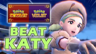 Pokemon Scarlet and Violet: How to Beat Katy Gym leader with Quaxly