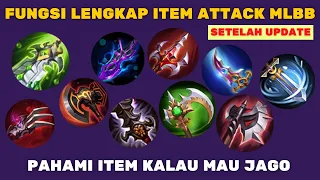 FUNGSI ITEM ATTACK PHYSICAL DI MOBILE LEGENDS, PAHAMI ITEM KALAU MAU JAGO SETELAH UPDATE