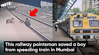 This railway pointsman saved a boy from speeding train in Mumbai