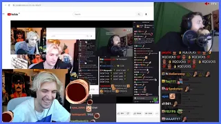 xQc reacts to Forsen reacting to xQc's reaction to Forsen