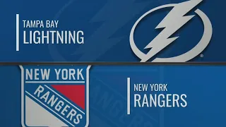 Тампа Бей - Нью Йорк Рейнджерс | Tampa Bay Lightning vs NY Rangers | НХЛ обзор матчей 29.10.2019г.