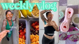 WEEKLY VLOG | Going on a spontaneous hiking, waxing my underarms, facials & healthy eating habits