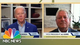 'We Need Policy Changes': Gore Endorses Biden During Virtual Town Hall | NBC News NOW