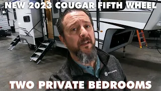2023 Keystone Cougar 364BHL Two Bedrooms (One with Loft) & 1.5 Bathroom