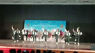 (Part 1)    IITJ girl's performance in  Inter IIT Cultural Meet 5.0 #shorts#video #nirf  #iit