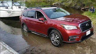 Subaru Ascent : Towing 5000lbs on a muddy boat ramp with no X-mode! | Review part 4/4