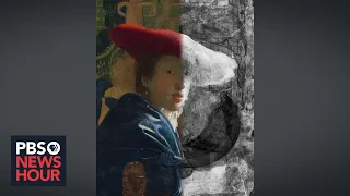 Art exhibition reveals Vermeer's secrets using technology to look under paintings