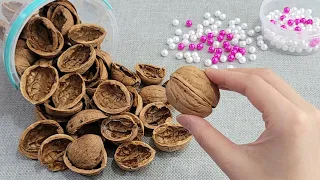 I make MANY and SELL them all! Super Genius Recycling Idea with Walnut shell - DIY