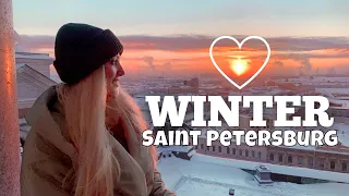 Where have I been? | Winter walk in Saint Petersburg with me
