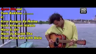 Pehli Pehli Baar Muhobbat Ki Hai SIRF TUM KARAOKE Only For MALE With FEMALE VOCAL   YouTube