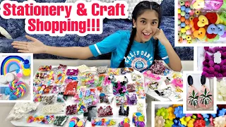 Stationery Craft & Accesories Shopping from Local Market & Mall!!!🛍😍 | Riya's Amazing World
