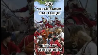 300 українських спартанців. Битва під Берестечком. #shorts #богун #козаки #хмельницький #янказимир