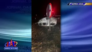 Acidente termina com a morte de dois homens carbonizados em Serra Azul -Jornal da Clube (06/09/2021)