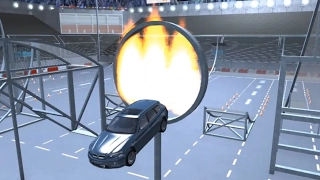 Car Jump Arena - Part 7 (Freestyle Stadium) | BeamNG.drive