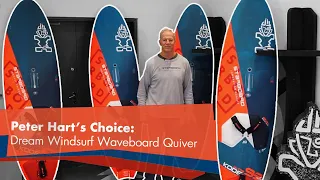 Peter Hart's Starboard Waveboard Quiver 2022: Kode and Ultrakode