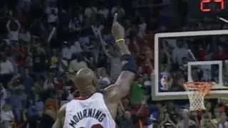 Alonzo Mourning's Best Blocks, Swats, and Rejections!