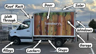 Supermarket Delivery Van to ULTIMATE Winter Campervan: Van Build Part 1