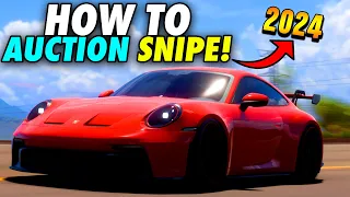 How to Snipe Cars in Forza Horizon 5 SUCCESSFULLY - Complete Auction House Guide (2024 UPDATED)