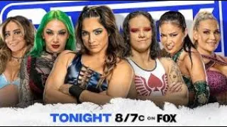 WWE SmackDown Shotzi, Aliyah, Natalya, Baszler, Xia Li. & Natalya  3 Jun WWE 2K22 | Simulation