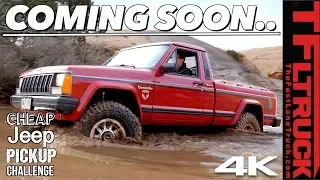 Here's Your Sneak Peek at The New Cheap Jeep Pickup Challenge | Season 2 Teaser