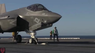 Military | F-35C Lightning II • Launch & Recovery Testing On USS Nimitz