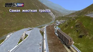 На этой дороге ехать невозможно! Truckers of Europe 3