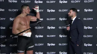 GLORY 77: Rico Verhoeven Post-Fight Interview