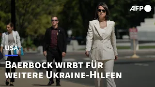 Baerbock wirbt bei USA-Besuch für weitere Ukraine-Hilfen | AFP