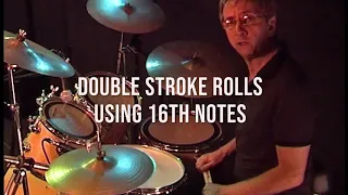 'Double Stroke Rolls Using 16th Notes' #LearnDrumsUK #DrumTutorials #DWDrums #MusicEducation