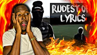 UK DRILL: RUDEST OFB DISSES FT.(OFB SJ,HEADIE ONE, ABRACADABRA) | AMERICAN REACTS TO UK DRILL