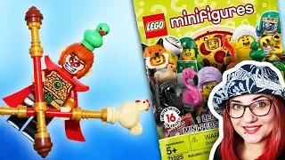 NAJŚMIESZNIEJSZE FIGURKI 🐒 Lego Minifigurki 19 💩 Saszetki Niespodzianki miss Aga