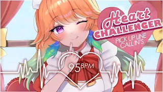 【CALL INS】Who will be my HEART CHALLENGER !? HR Monitor + Pick Up Lines! #kfp #キアライブ