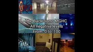Every negative level of the backrooms MGHC (Levels -0 to -100)