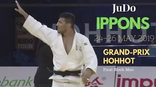 Judo / Дзюдо IPPONS Grand-Prix Hohhot 24-26 May 2019: Men. Final Block