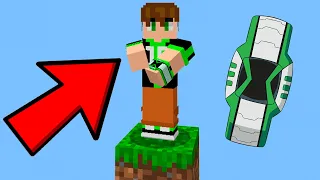 APENAS UM BLOCO DO BEN 10 OMNIVERSE NO MINECRAFT!