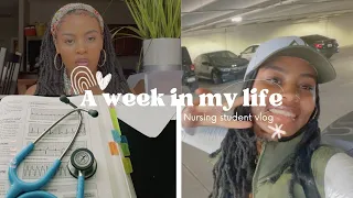 WEEK IN THE LIFE OF A NURSING STUDENT✨❤️
