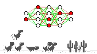 AI Learns How To Play The Chrome Dinosaur Game