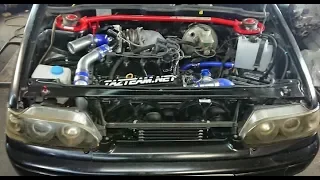 ВАЗ 2114 Twin Scroll Turbo Ч. 1