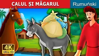 CALUL ȘI MĂGARUL | The Horse And The Donkey Story in Romana | Romanian Fairy Tales