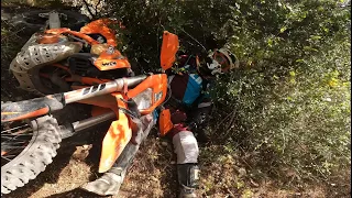 Hard Enduro on a very hot day🥵 (🇮🇱Megiddo Forest)|KTM 250 TPI & KTM 350 EXCF הארד אנדורו מגידו בשרב