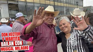 Don Héctor Y Martita 💃🎵🤠 felices bailando con @musicalmilagroofficial #chihuahua