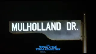 Mulholland Dr. (2001) title sequence