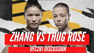 UFC261 Rose Namajunas vs Weili Zhang - Analysis and prediction