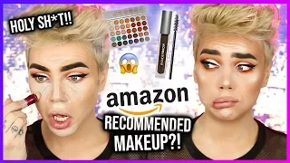 FULL FACE OF AMAZON RECOMMENDED MAKEUP!? Y'all...OMG! | Thomas Halbert