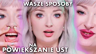 Sprawdzam 14 SPOSOBÓW na POWIĘKSZANIE UST 😲