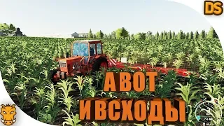 А вот и первые всходы на высокой сложности Farming Simulator 19 / Борьба с сорняками.