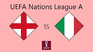 England vs Italy - UEFA Nations League (Group A2)